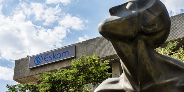 The headquarters of South Africa's state-owned electricity utility, Eskom, at Megawatt Park in Sandton, near Johannesburg, South Africa.