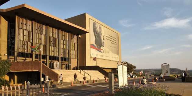 Main entrance of the University of South Africa (Unisa).