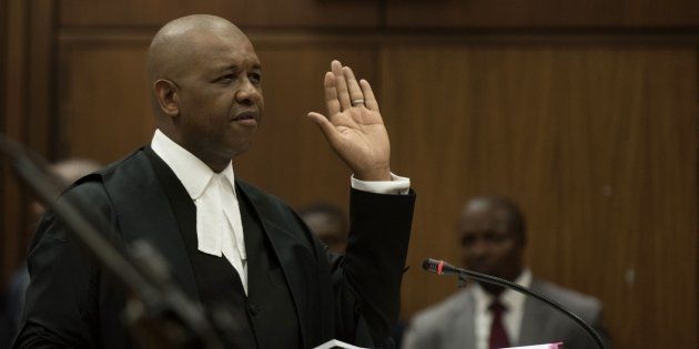 Dali Mpofu up for the Unified Democratic Movement (UDM) and Congress of the People (Cope) speaks during a hearing in the case of the public protector vs the President of the Republic of South Africa at the High Court in Pretoria in November 2016.