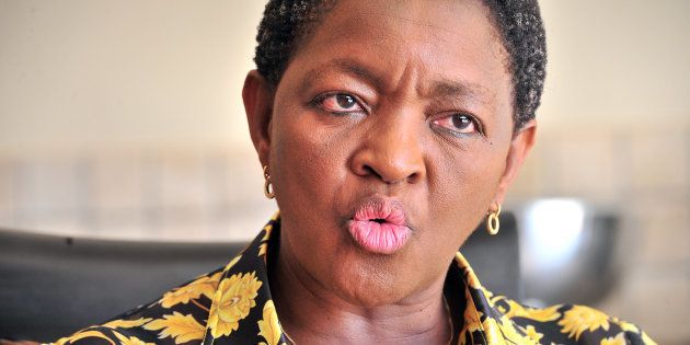 Minister of social development, Bathabile Dlamini.