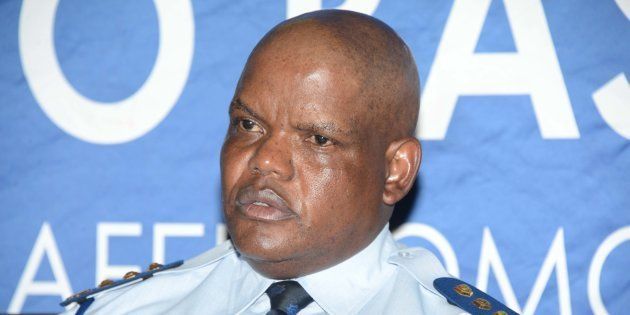 PRETORIA, SOUTH AFRICA ï¿½ APRIL 04: Acting National Commissioner Khomotso Phahlane during his official welcoming parade on April 04, 2017 in Pretoria, South Africa. Mbalula said, while citizens have the right to protest, the law will not allow the destruction of infrastructure. (Photo by Gallo Images / Frennie Shivambu)