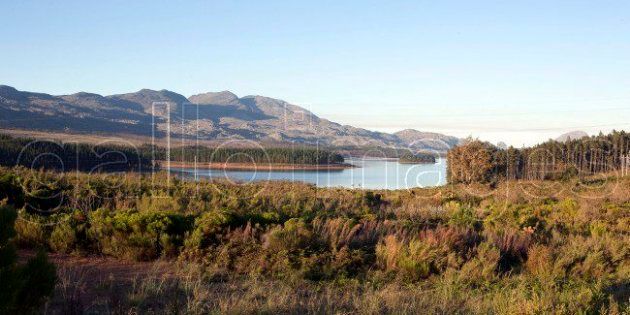 The Steenbras Dam in the Western Cape.