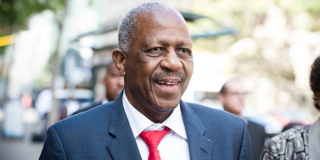 Mathews Phosa outside the North Gauteng High Court during the hearing of a civil claim case between him and David Mabuza on May 09, 2016 in Pretoria, South Africa. (Photo by Gallo Images / Beeld / Theana Breugem)