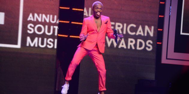 DURBAN, SOUTH AFRICA ï¿½ JUNE 04: Somizi attends the 22nd annual South African Music Awards (SAMAs) at the Durban International Convention Centre on June 04, 2016 in Durban, South Africa. The SAMAs are the Recording Industry of South Africa's music industry awards, established in 1995. (Photo by Gallo Images / Frennie Shivambu)