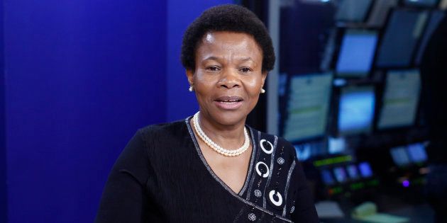 Minister of Minister of Women in the Presidency, Susan Shabangu.