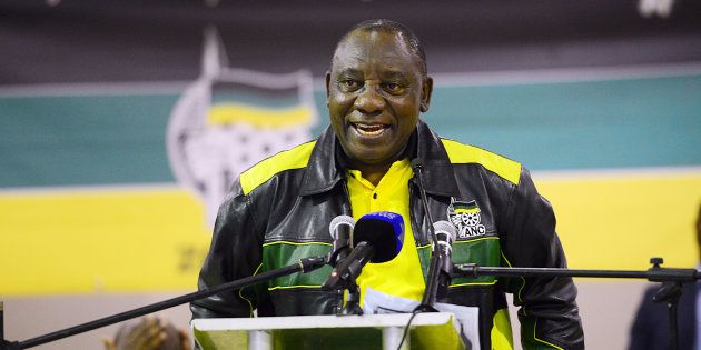 Deputy President Cyril Ramaphosa.