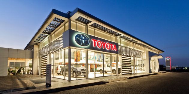 Pretoria, Gauteng, South Africa - November 22, 2008: Newly opened Barloworld Toyota Menlyn