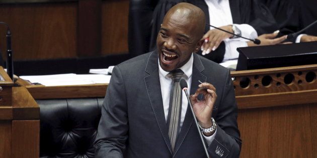 South Africa's opposition Democratic Alliance (DA) leader Mmusi Maimane.