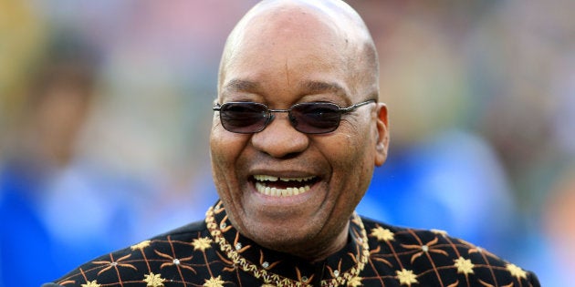 South African president Jacob Zuma.