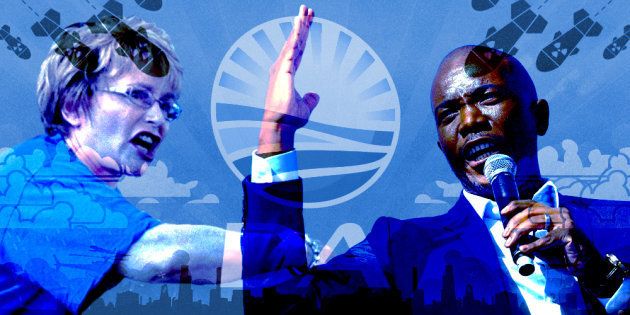 The conflict between DA leader Mmusi Maiumane and Western Cape Premier Helen Zille has escalated.