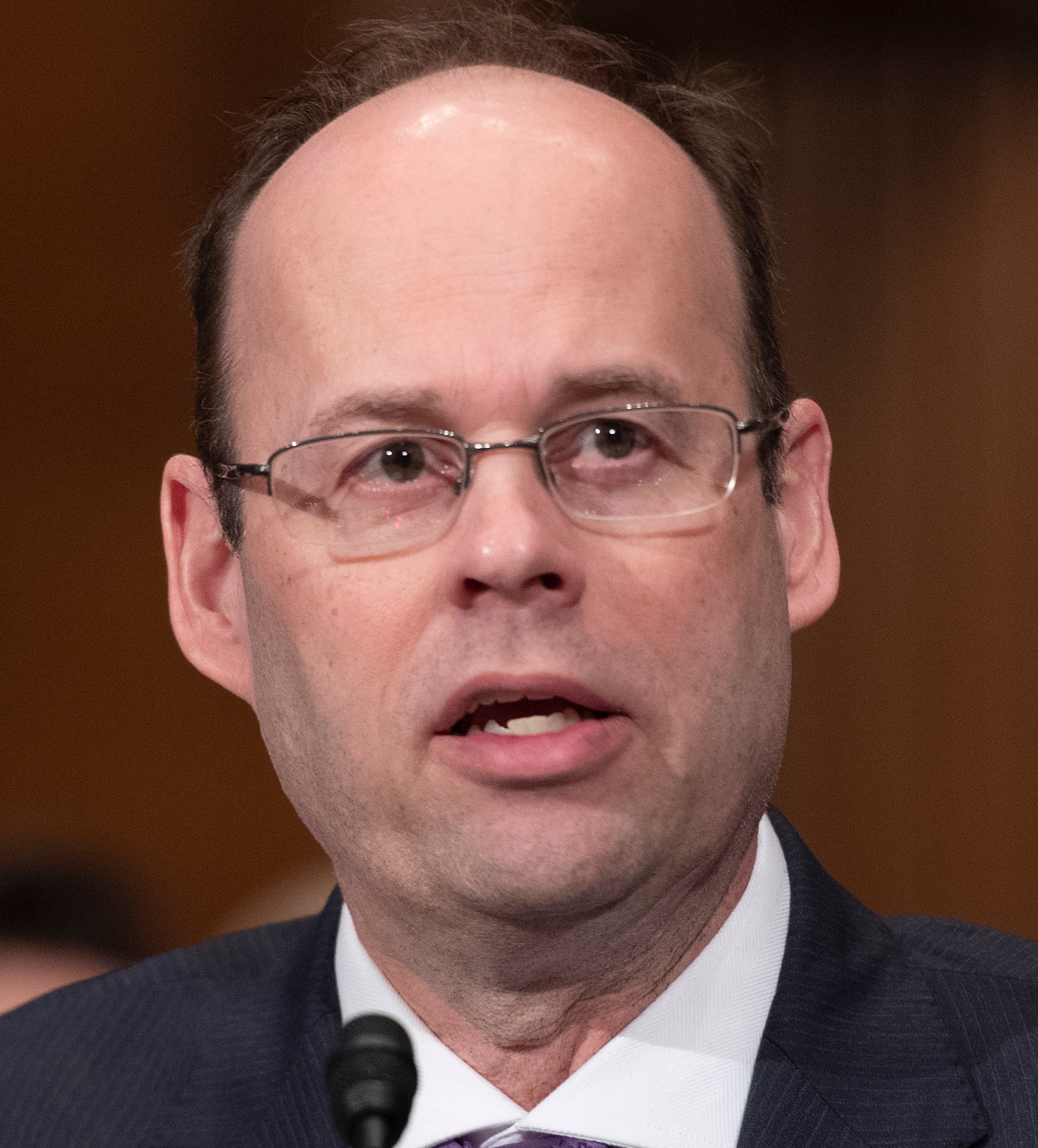 Jonathan A. McCullers, professor and chair of the Department of Pediatrics at the University of Tennessee Health Science Center, and pediatrician-in-chief of Le Bonheur Children's Hospital in Memphis, Tenn, speaks during a hearing for the Senate Committee on Health, Education, Labor and Pensions on Capitol Hill in Washington, DC, on March 5, 2019, on "Vaccines Save Lives: What Is Driving Preventable Disease Outbreaks?". (Phot: Jim Watson/AFP/Getty Images)