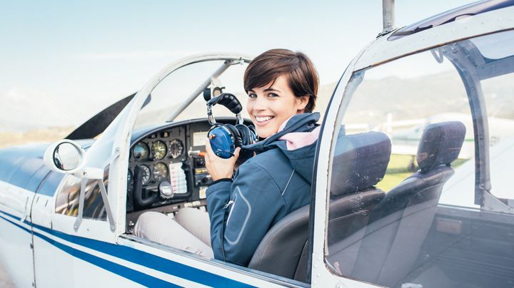 女性パイロットは2015年時点でいまだ10人で、0.17%となっている