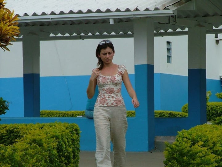 Me outside The Casa in Abadiânia, Brazil, where John of God could be found.