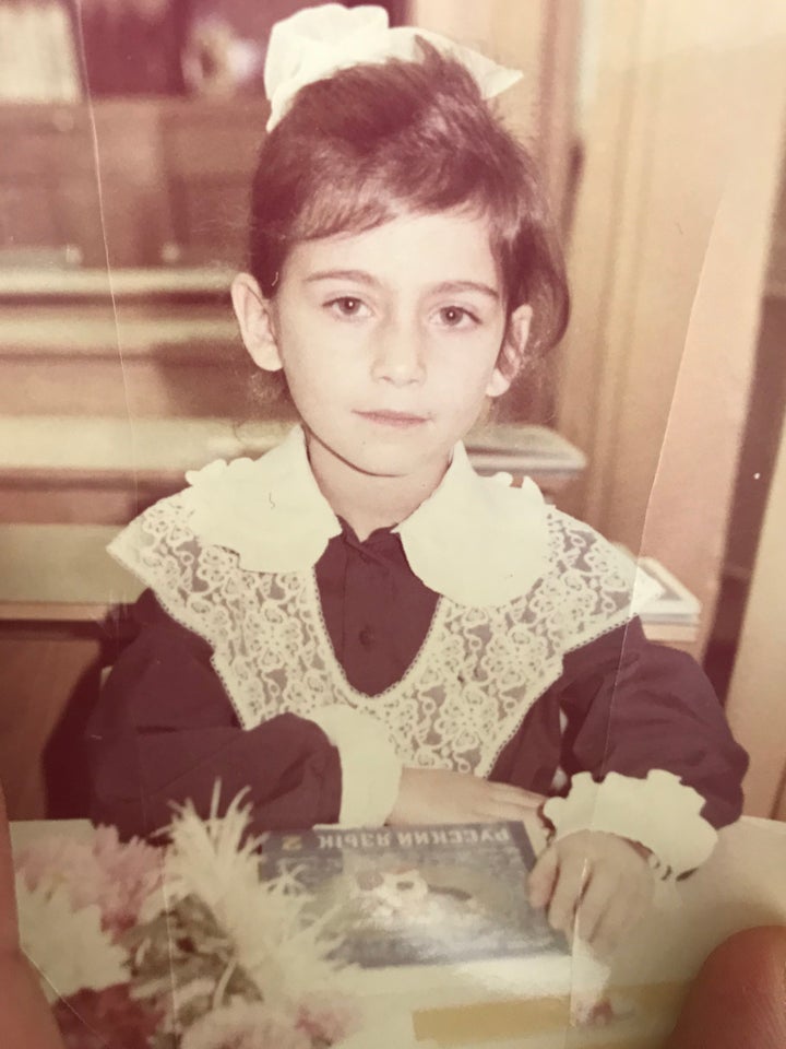 Me in second grade in the Soviet Union.