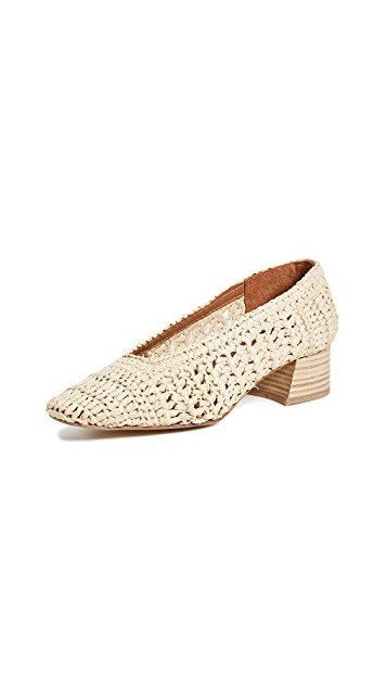 Miista on sale woven pump