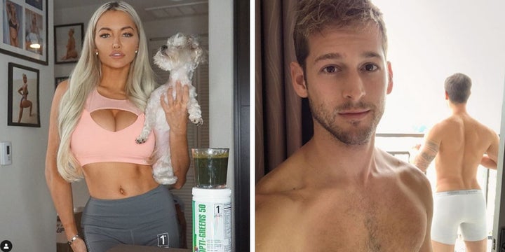 Model and podcaster Lindsey Pelas (left) is no stranger to thousands and thousands of "likes." Nor is writer and director Max Emerson.