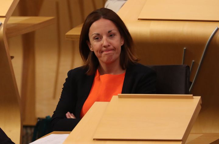 Former Scottish Labour leader Kezia Dugdale 