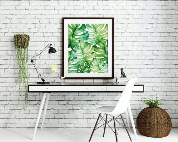 Monstera Print, Pineapple Print Design, £7.99-£28.99 (A5-A2)