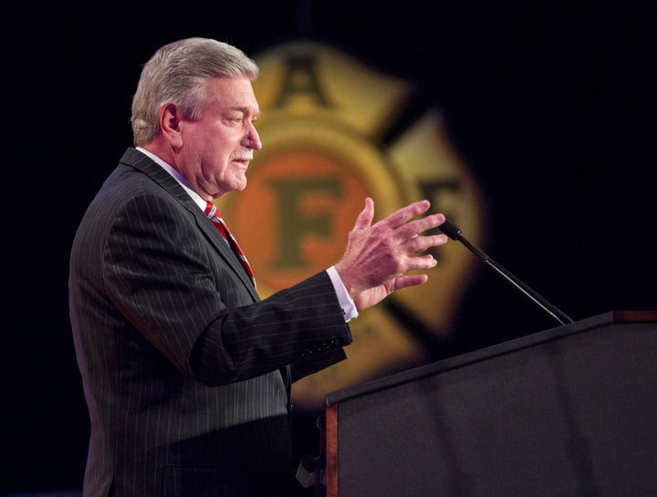 Harold Schaitberger, general president of the International Association of Fire Fighters, has a relationship with former Vice
