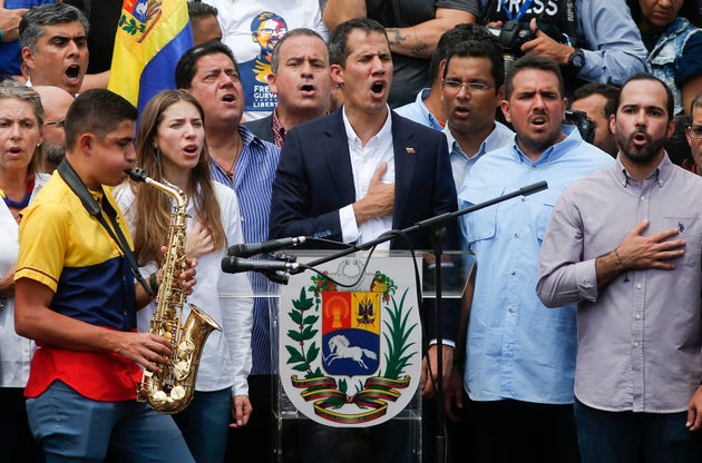 Juan Guaid&oacute; retornou &agrave; Venezuela durante o