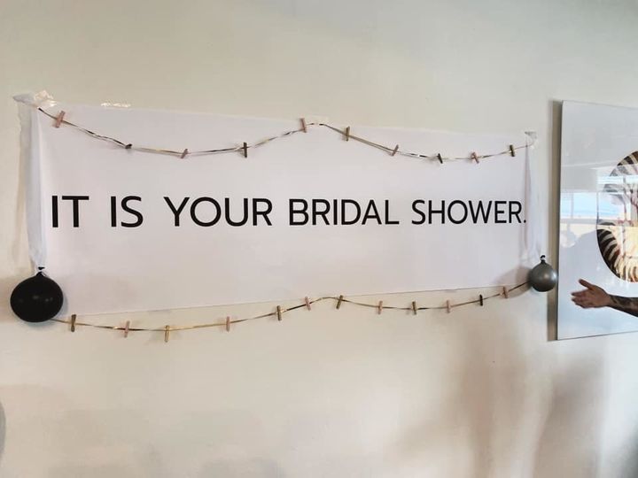Kayleigh Brown's bridal shower is made for "The Office" fans.