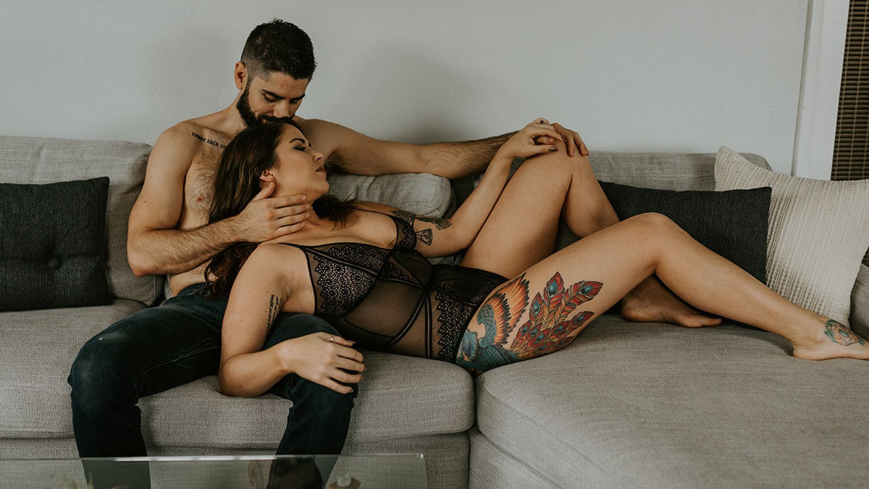 31 Couples Boudoir Photos That Capture Intimacy At Its Sexiest | HuffPost  Life