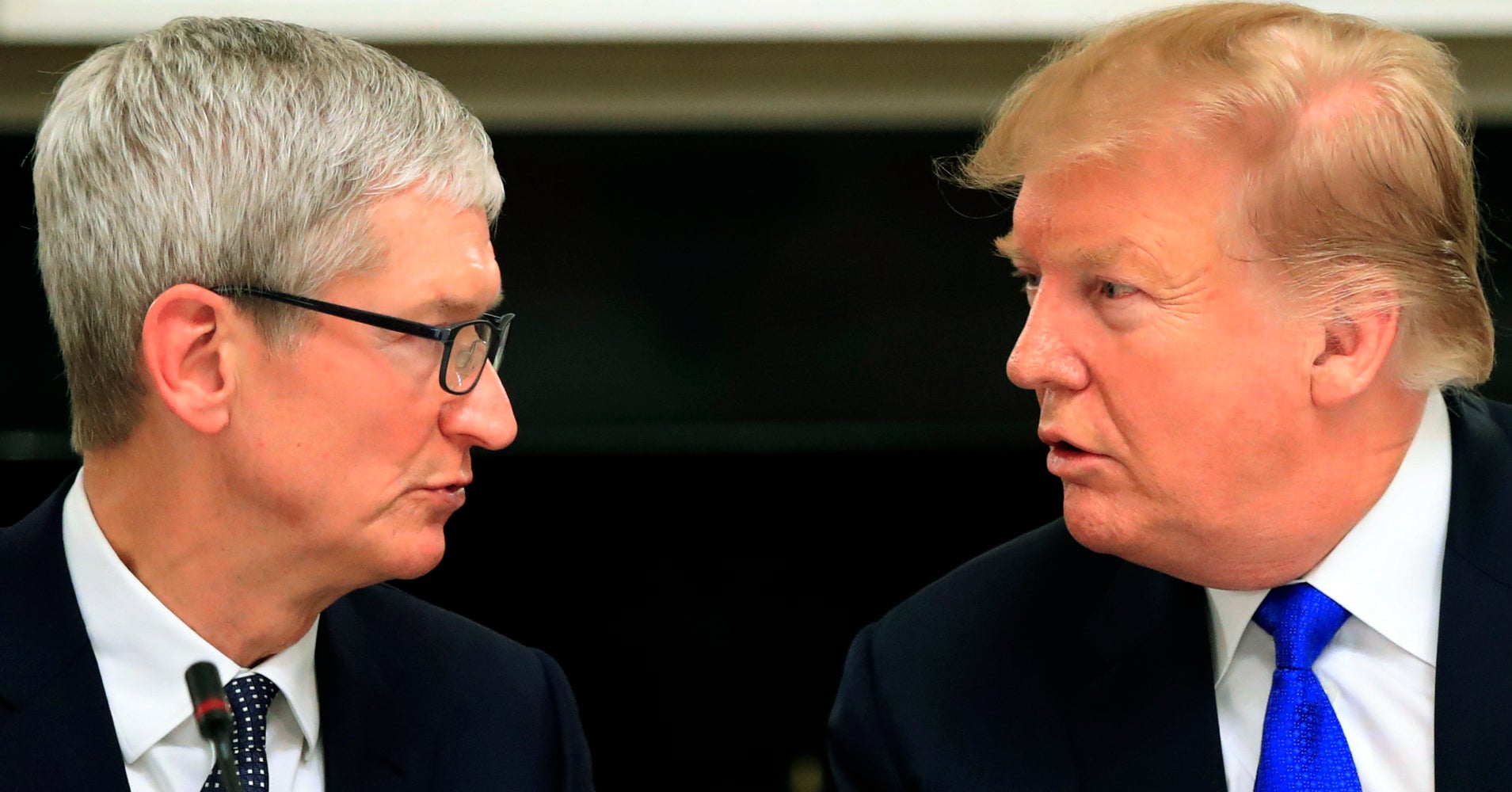 Tim WHO?!?! Trump's Weird Moment With Apple CEO Tim Cook Takes Twitter