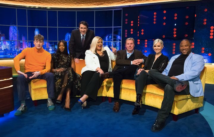 Naomi joins a rather eclectic mix of guests on The Jonathan Ross Show