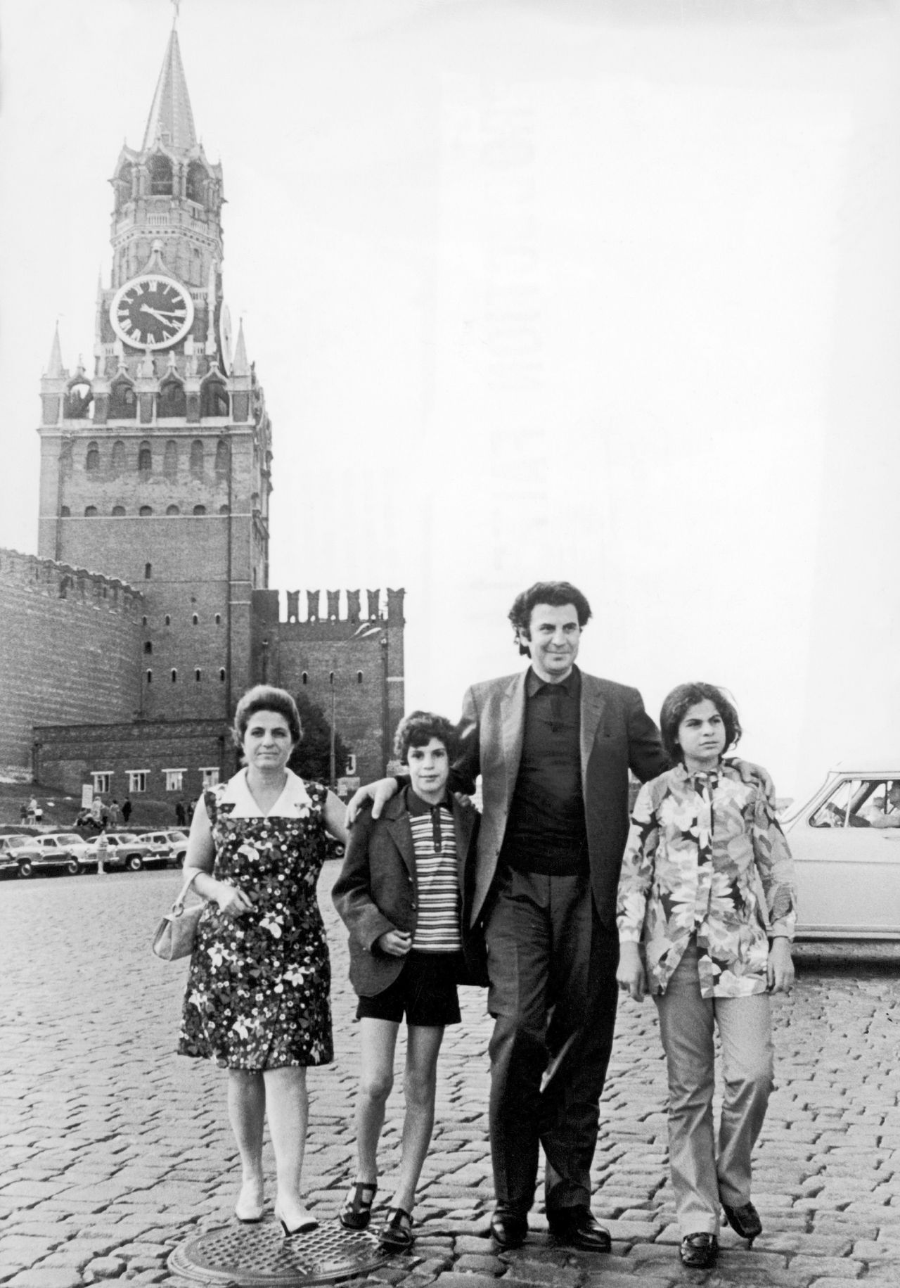 Οικογενειακώς στη Μόσχα, 1970. 