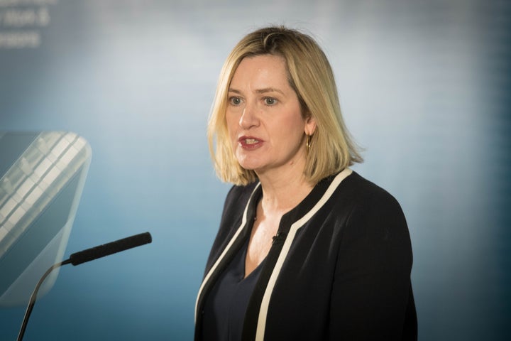 Work and pensions secretary Amber Rudd