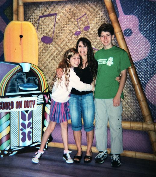 Me, my mom and my brother in 2004 having dinner at a restaurant where you could meet Disney characters. Our trips to Disney were always so complicated for me. I loved Disney and wanted to be able to just enjoy it, but instead I’d spend the days leading up to the trip looking up the menu, planning exactly what I would eat, calculating the calories I’d consume, and starving myself as much as possible to “save room” for the “big meal” ― at which I’d wind up restricting myself anyway. At least I always got a hug from Baloo!