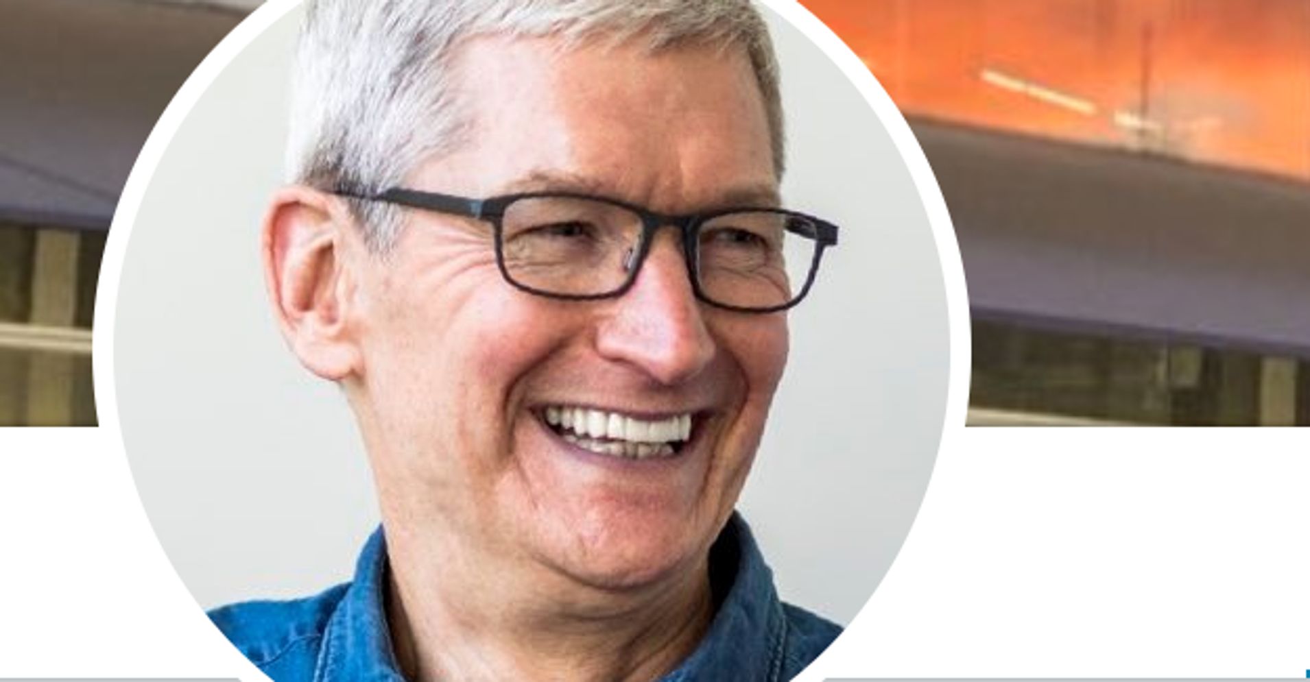 tim-cook-subtly-shades-trump-by-changing-his-name-on-twitter-huffpost