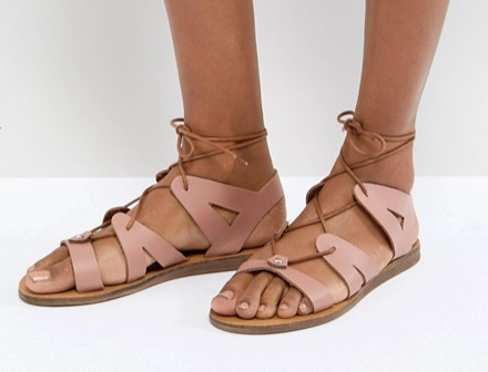 office lace up sandals
