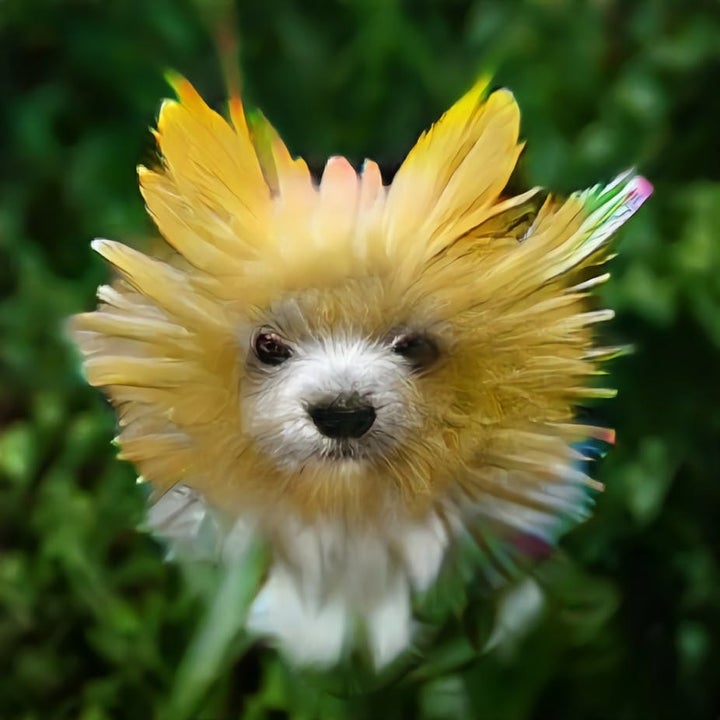 An artificial image created on the Ganbreeder site. <a rel="nofollow" href="https://ganbreeder.app/i?k=87dbaa49ee4c52ac6435d7