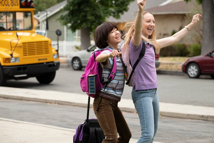 Maya Erskine (left) and Anna Konkle in "PEN15."