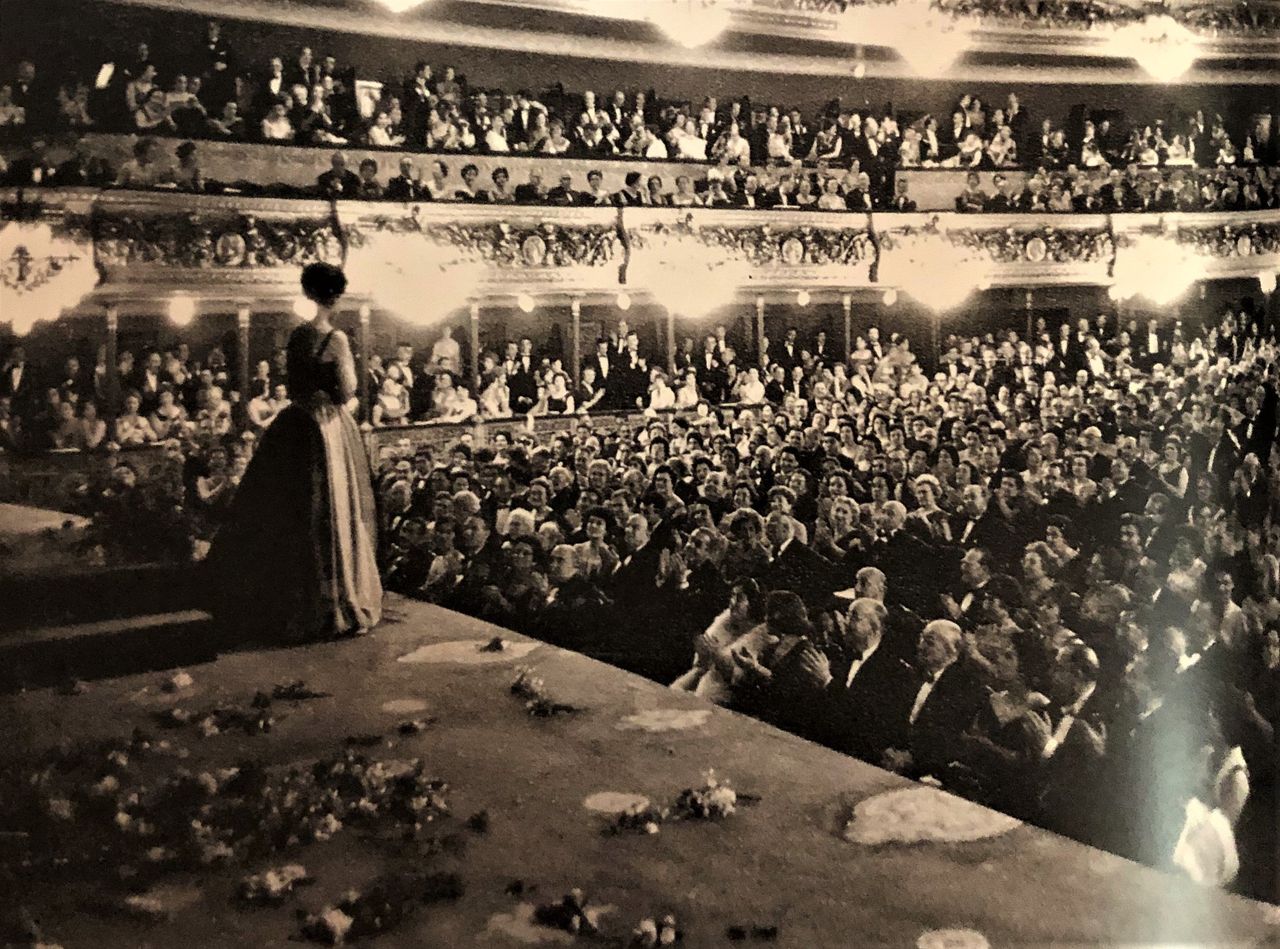 Θέατρο Λισέο Χειροκρότημα Μπαρτσελόνα 1959