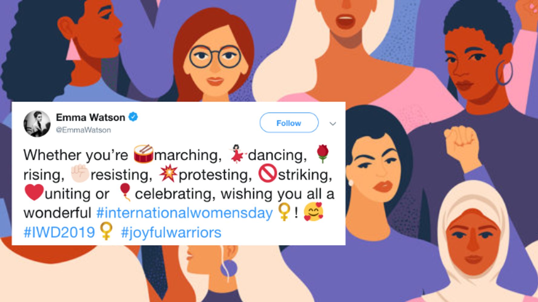 Celebrities Shout Out The Glory Of Women On International Women S Day Huffpost Communities