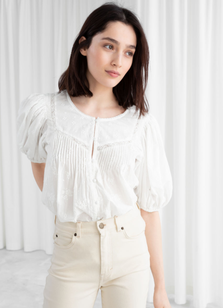 collusion ruched milkmaid top