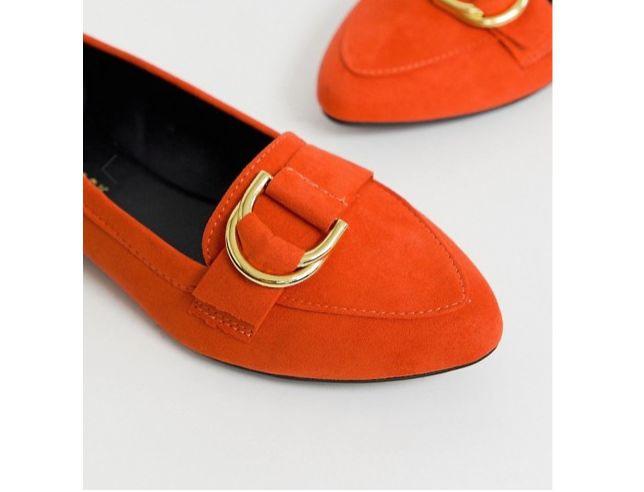 ladies leather loafers wide fit