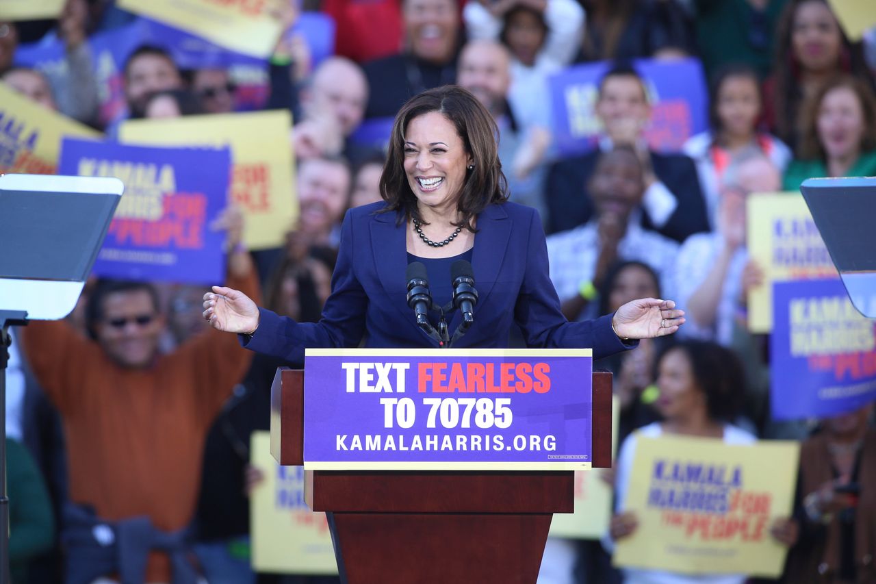 Sen. Kamala Harris (D-Calif.) is the western candidate seen as most likely to capture the nomination.