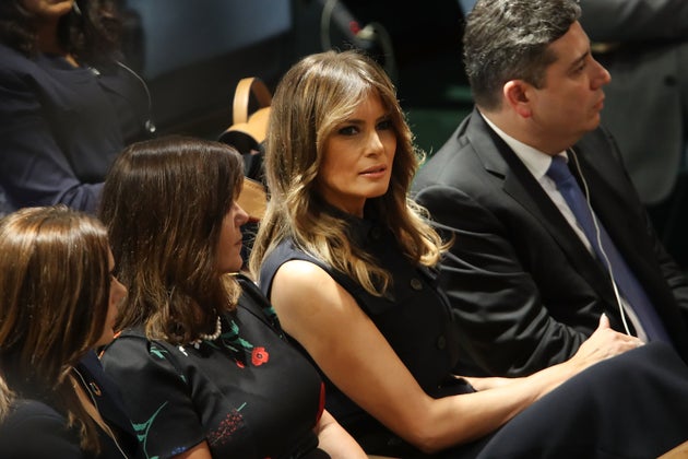 Melania Trump bei einem Treffen der Uno 2017.