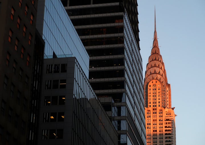 The Chrysler Building in New York.