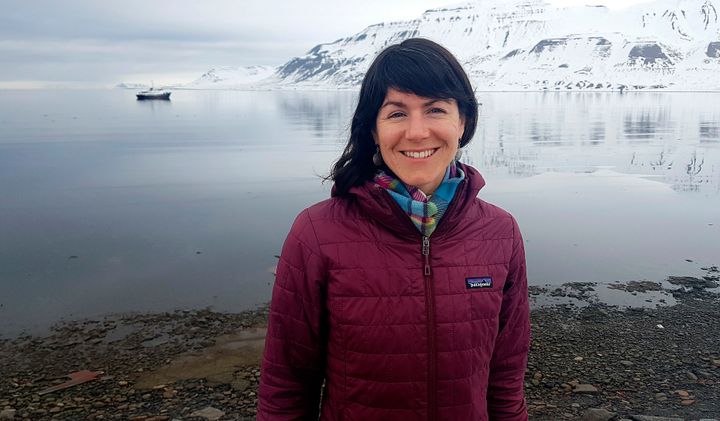 Polar expert Sarah Auffret 
