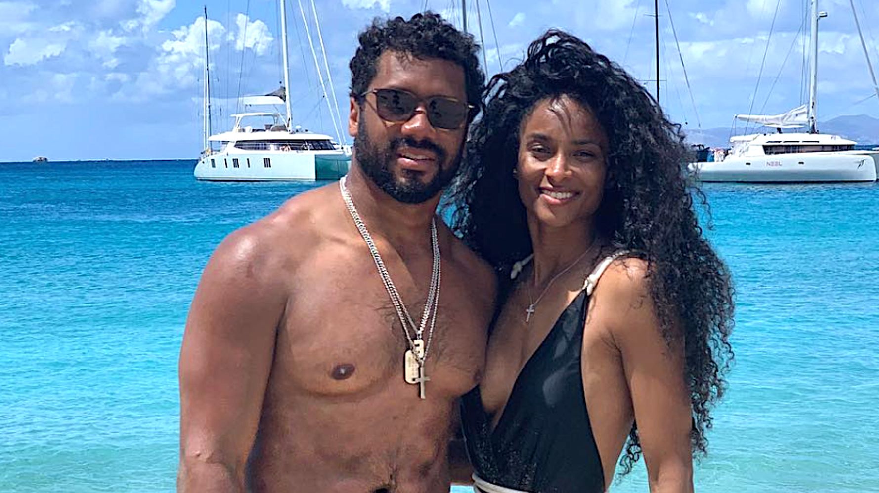 Russell Wilson, Ciara fly to St. Barts after Broncos trade