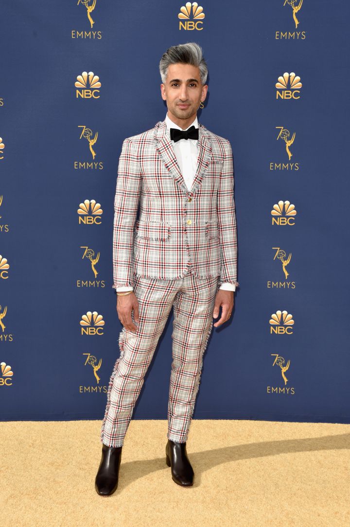Tan France said of his Thom Browne suit: "I think it’s a look that I’ll look back on in 20 years time and think, 'That was a good choice. It was a bold choice, but it was a good choice.” 