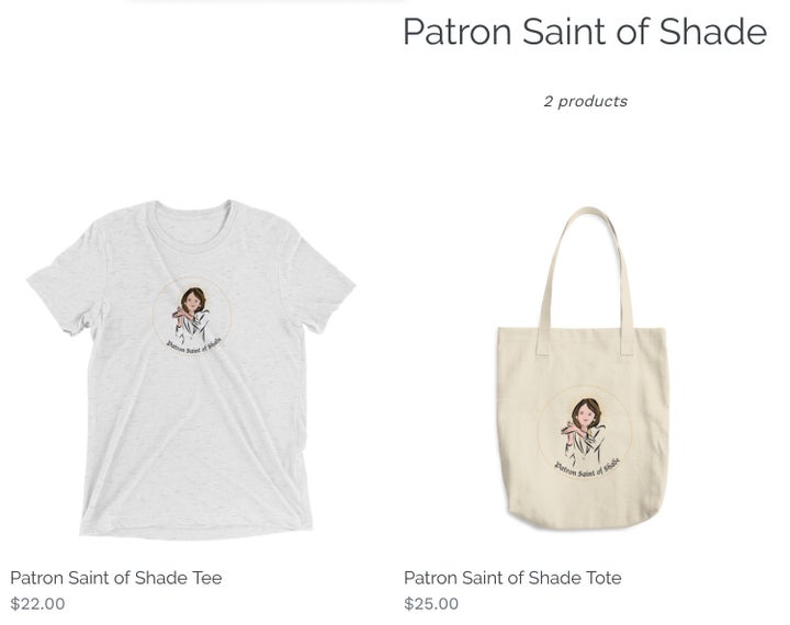 House Speaker Nancy Pelosi's congressional campaign website is selling T-shirts and tote bags with illustrations of her response to President Donald Trump's State of the Union address on Feb. 5.