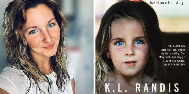 Author K.L. Randis as an adult and as a child. She wrote the novel <em>Spilled Milk,</em> which was inspired by her sexual abuse as a child.