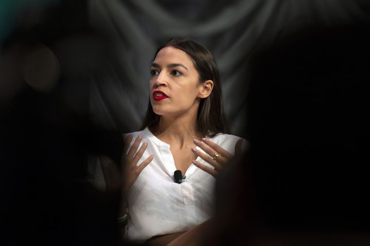 Ocasio-Cortez at South by Southwest in Austin, Texas, March 9, 2019. (Photo: Callaghan O'Hare/Bloomberg via Getty Images)