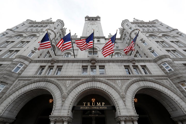 The Trump International Hotel in Washington, DC, is the center of a new type of influence peddling in the Trump era.