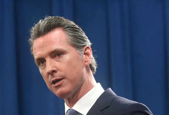 California Governor Gavin Newsom.